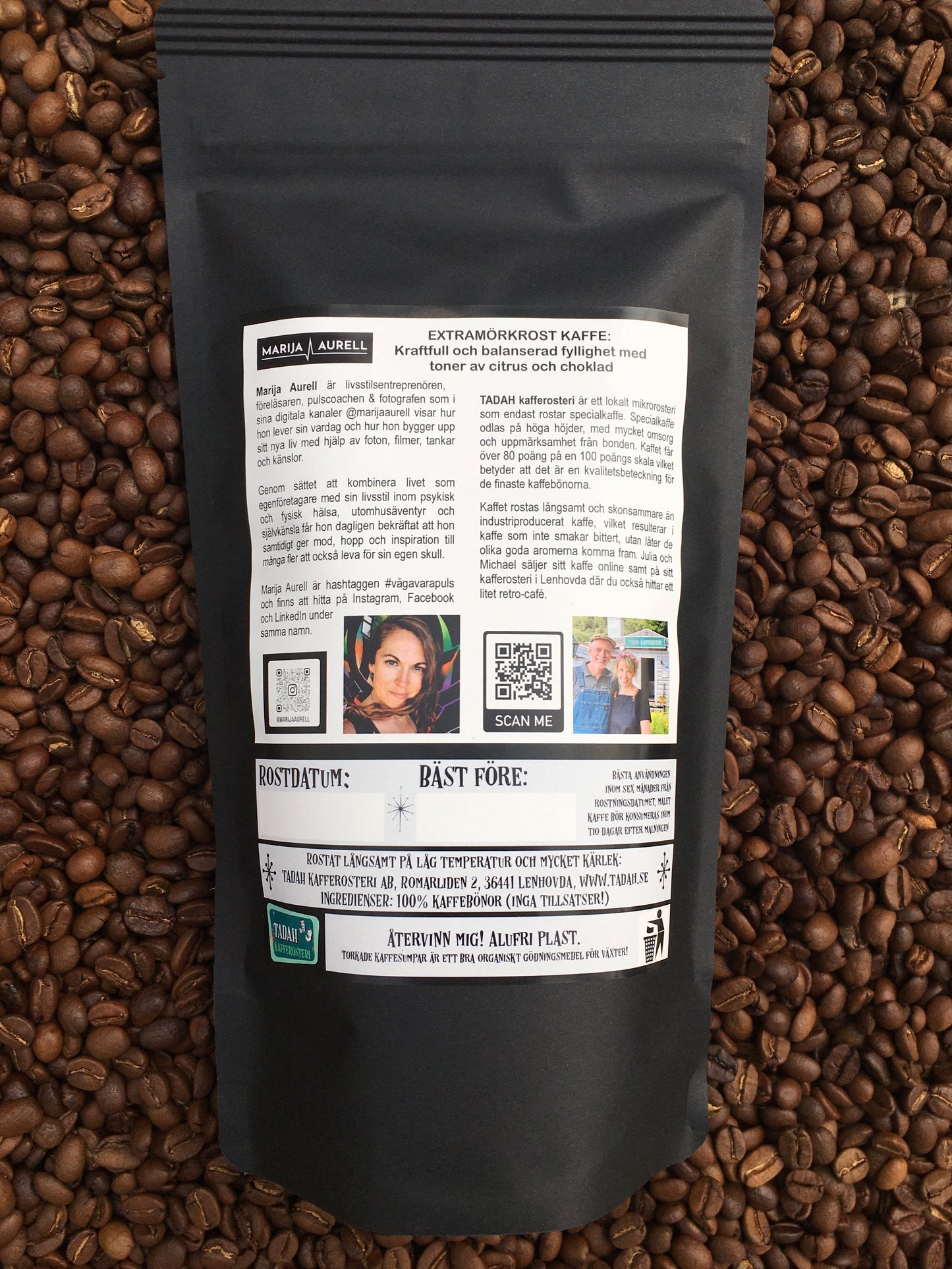 Beställ ditt Marija-kaffe på tadah.se